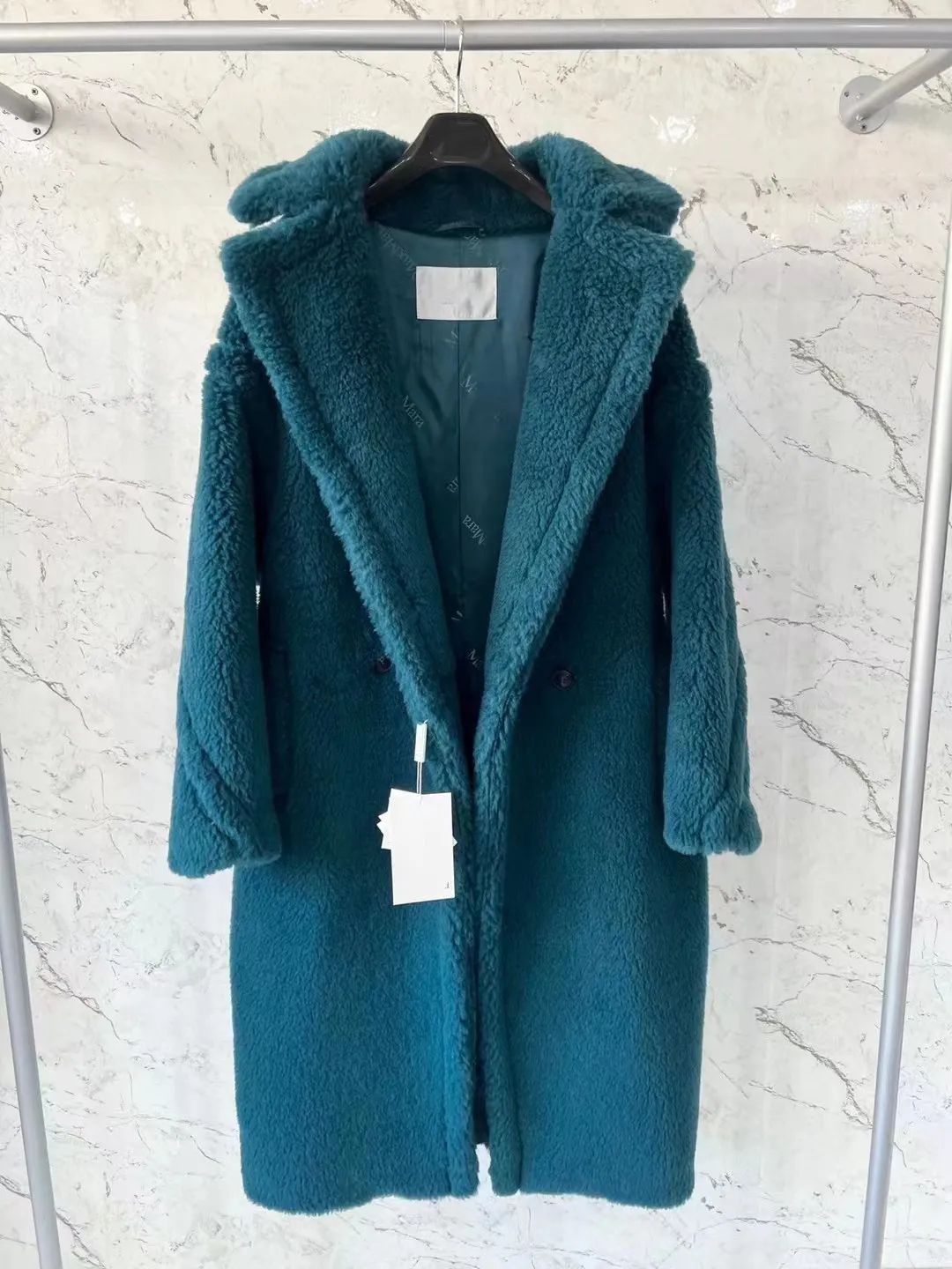 Dark green teddy bear coat hotsell