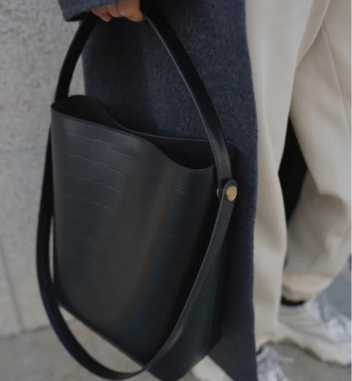 Shoulder Bags Vintage 3 Pcs/Handbags Tote For Women Large Capacity A4 Work Female PU Leather Shopper Ladies Set Big 2022Shoulder