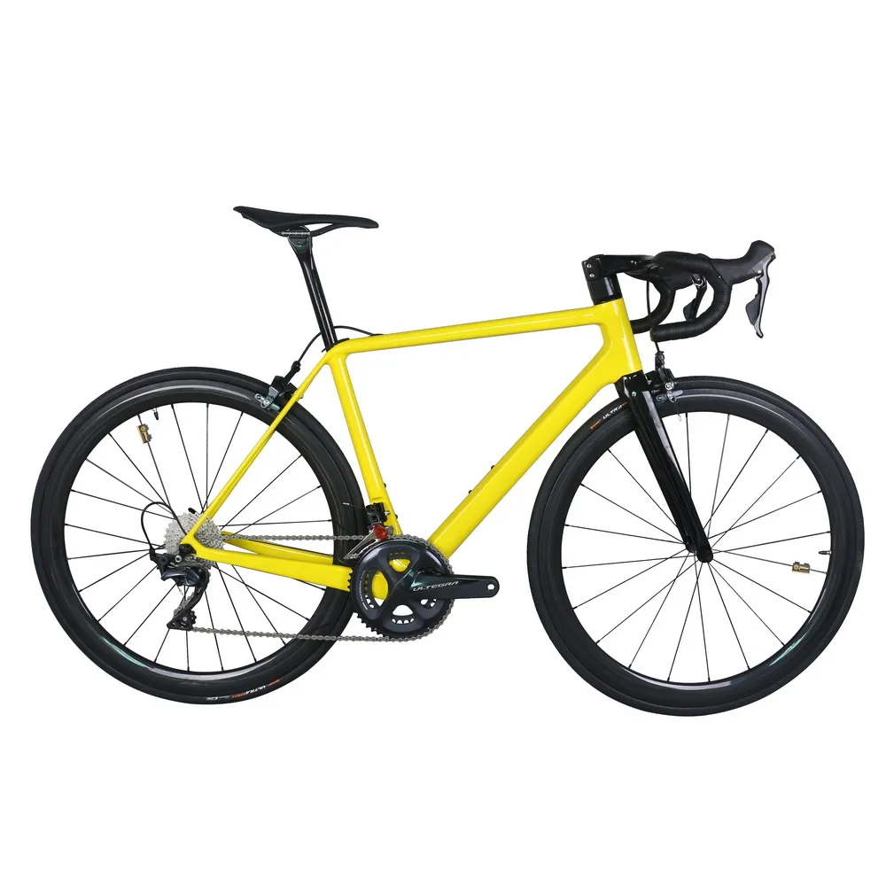 الكابل المخفي الكامل V Brake Road Compete Bike FM629 مع Ultegra R8000 مجموعة ميكانيكية 22 وزن السرعة 7.35 كجم