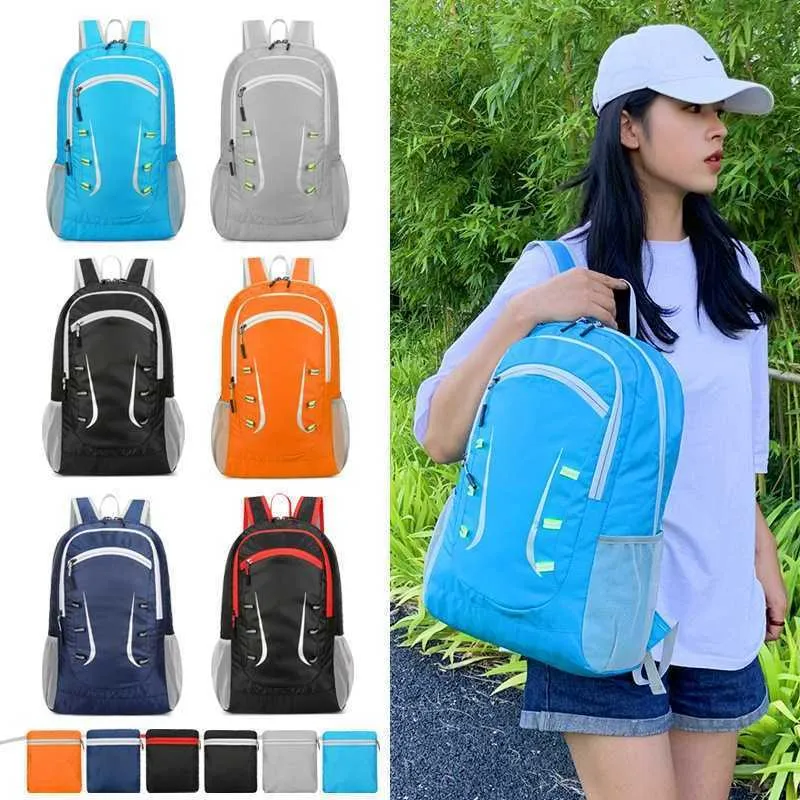 New Backpack Outdoor Sports Folding Skin Pack Light Easy With Large Capacity Backpack