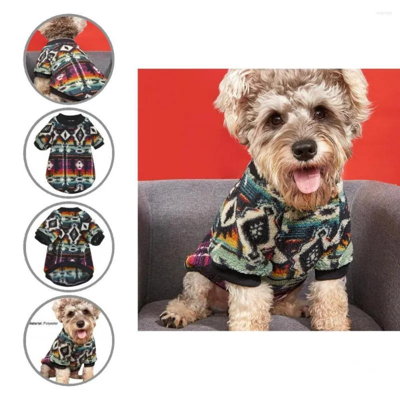 Dog Apparel Pet Clothes Attractive Ultra-soft Tear-resistant Sweatshirt Bright-colored Stylish