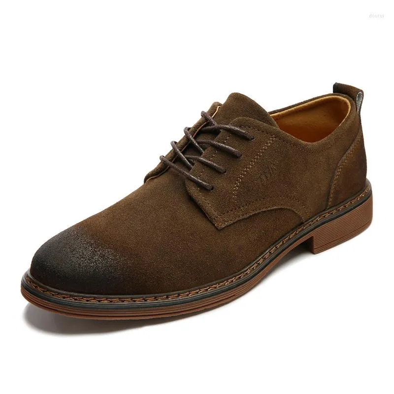 Chaussures habill￩es vintage mocassin homme mode hommes d￩contract￩s oxfords en cuir en cuir m￢le de zapatos hombre vestir