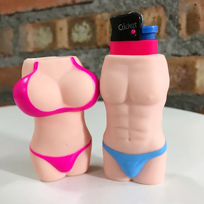 Creative Sexy Body Cigarette Lighter Case For Clipper... From Wubei166,  $2.92
