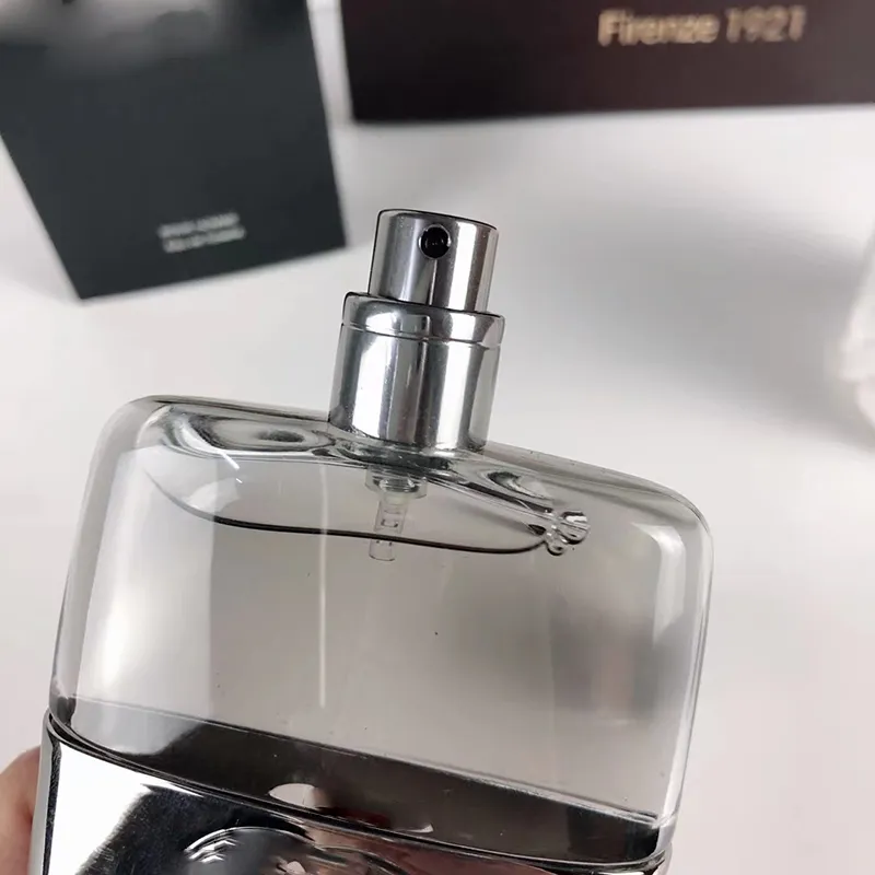 Famous Perfumes For Men 90ML Spray EDT Natural Male Fragrance 3.0 FL.OZ Christmas Valentine Day Gift Body Mist Long Lasting Pleasant Perfume Good Smell Dropship