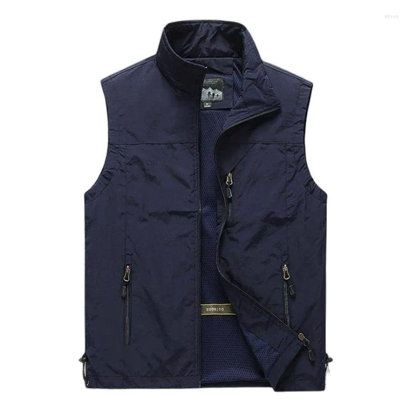 Navy Tactical Fleece Vest Tactical Vest For Men: Durable Versatile