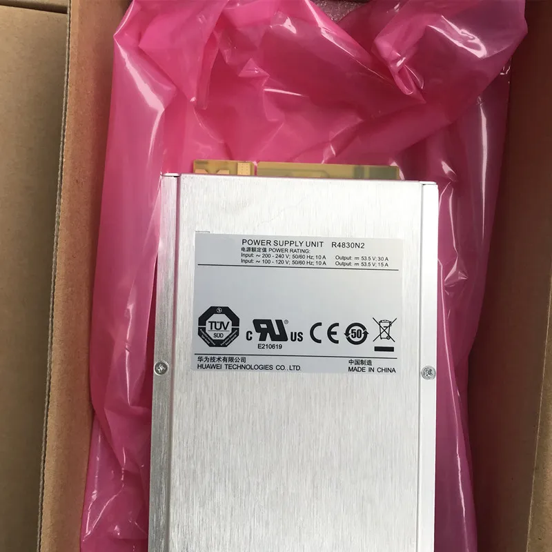 توريد طاقة الكمبيوتر PSU أصلي جديد لـ Huawei 48V30A 1600W Supply R4830N2