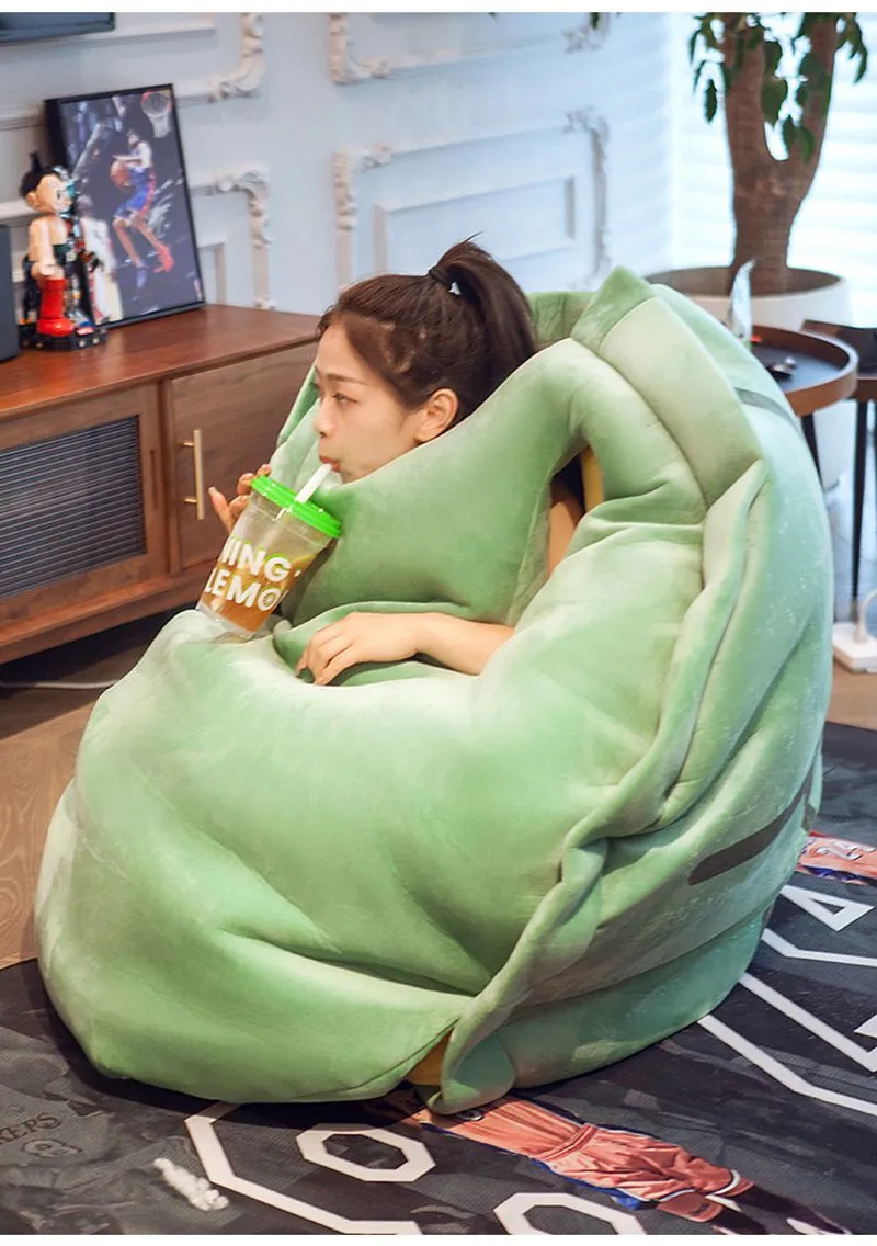 Oreiller Tortue Géante Portable - Coussin Peluche Coquille Kawaii - Cosplay, Déco, Confort (100 Cm)
