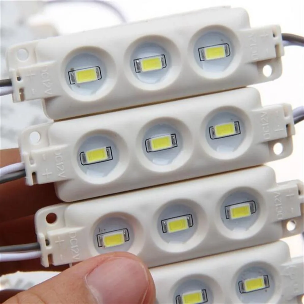 5630 Moduły LED 3 diody LED 1 5W IP65 Wodoodporne module światło Oświetlenie Oświetlenie Oświetlenie ciepłe White Ce ROHS DC 12V2825