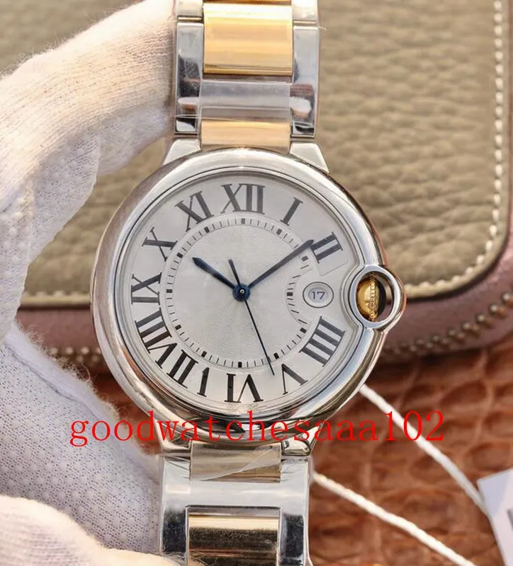 new version watches for Unisex watch 42MM 36MM 33MM White Dial W2BB0031 W2BB0012 W2BB0029 Automatic Mechanical 18K Yellow Gold bracelet Mens Women s