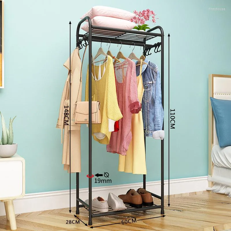 Ubranie do przechowywania ubrania wieszak w kratkę stojak na podłogę szafy szafy suszące stojaki na wiszące
