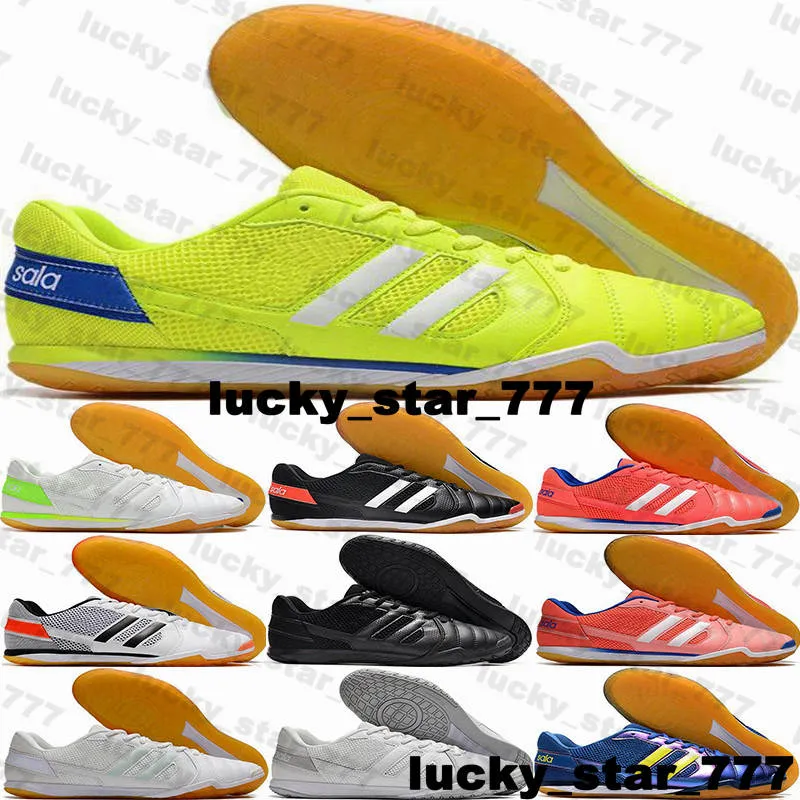 Soccer Shoes Top Sala IC IN Football Boots Soccer Cleats Size 12 Indoor Turf Eur 46 Kid Mens Us 12 Us12 botas de futbol Sneakers Sports White Soccer Cleat Crampons