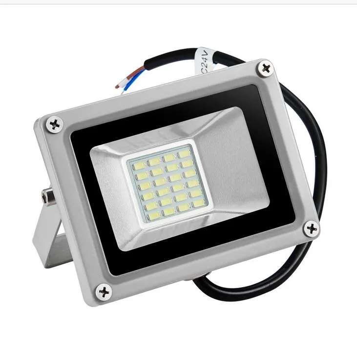 12V 10W 20W 30W LED Floodlight IP65 Waterdichte Spotlight Buiten Wall Lamp Garden Landschap Projector Lamp Street Flood Light