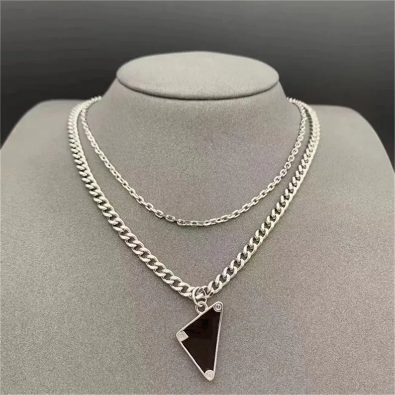 Personalized Pendants Necklaces Bohemian Jewellry Luxury Brand Designer Jewelry Couple Pendant Jewellery Christmas Gifts Silver Color Chains Necklace For Women