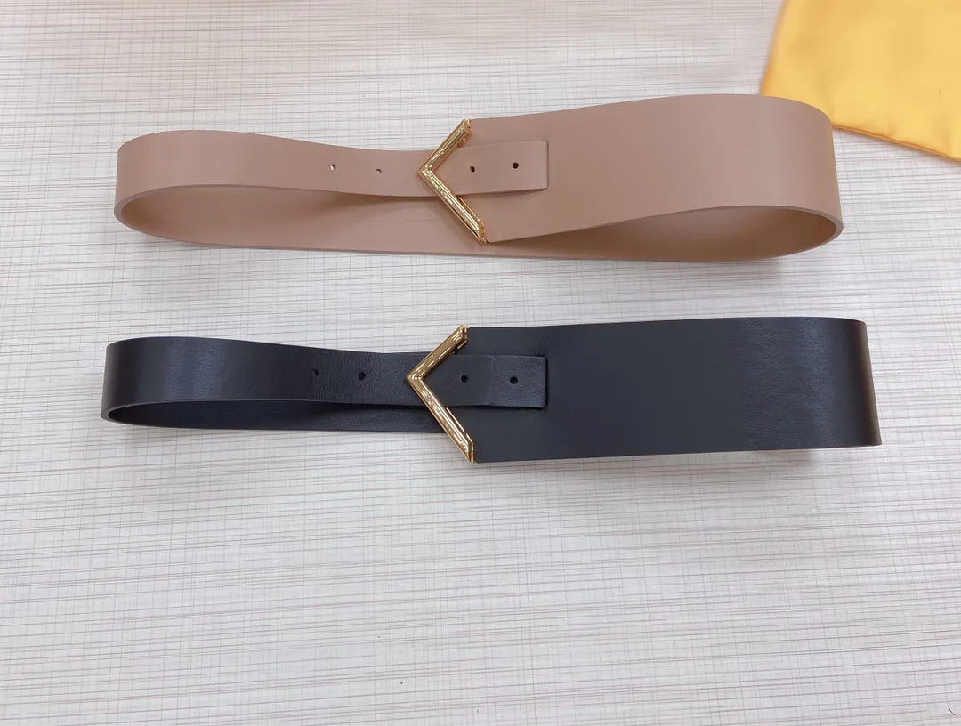 Ceinture de taille en cuir de créateur pour femmes Ceinture de mode ajustable nue Hanche Taille haute