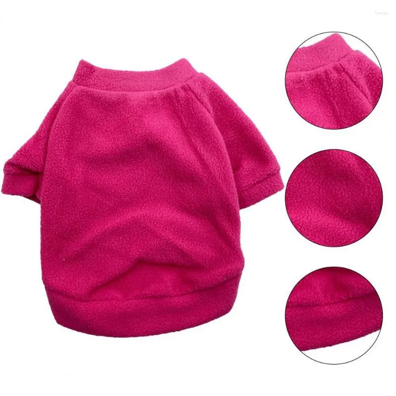 Vêtements pour chiens Sweat-shirt pour animaux de compagnie Excellent Chiot Pull absorbant la sueur Vêtements Texture délicate Vêtements de maintien au chaud