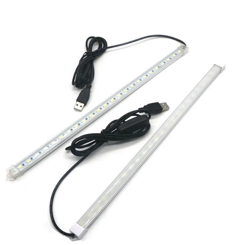 USB LED Strip Light Bar - 5V Dimmable Under Cabinet Lighting Kit, SMD ...