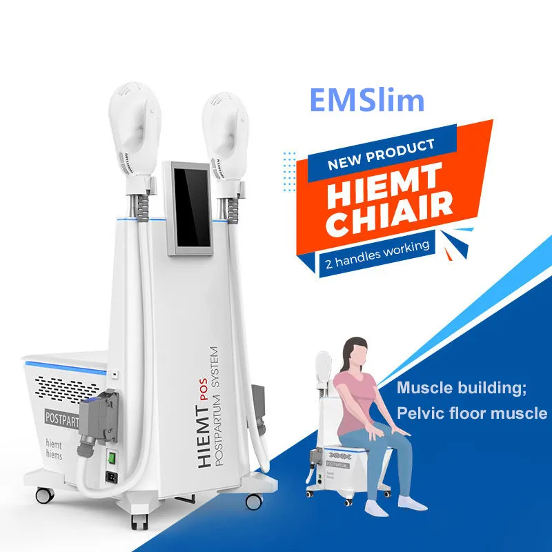 Hiemt Body Slimming Fat Burning Muscle Building EMS Body Sculpting Equipment Hi-emt Chair Pelvic Floor Electromagnetic Noninvasive Postpartum Repair Device