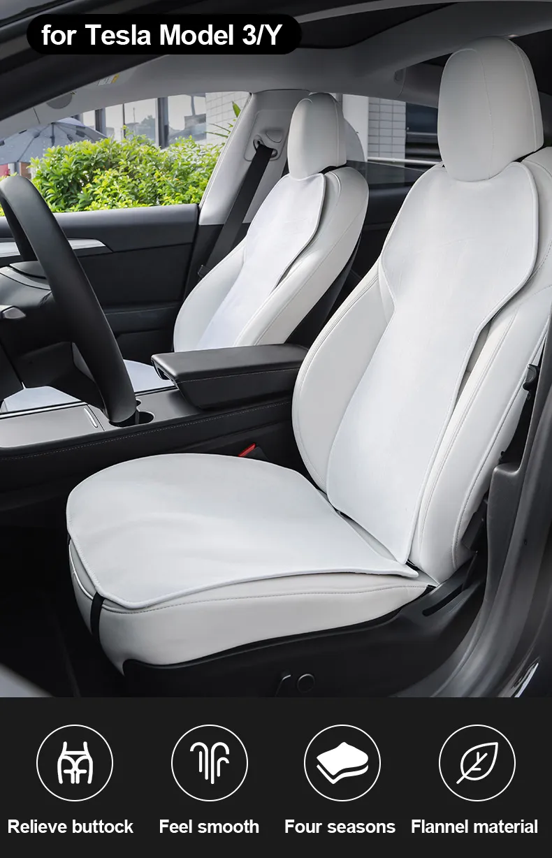 Tesla Model Y und Model 3 Schutzbezug für Rückseite der Sitze