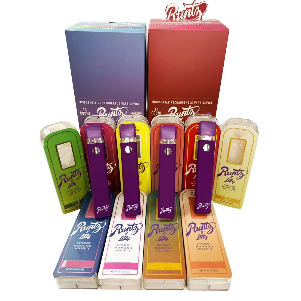 Popular Runtz Runty X Litty Disposable Vape Pens 280mah Rechargeable