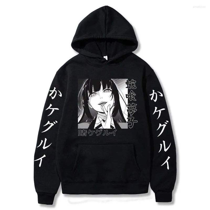 Herrtröjor anime tryck hoodie herr mode hösten sportkläder damer tröja hip hop pojkar klädjacka