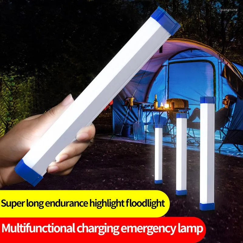 Portabla lyktor ZK20 Outdoor Camping LED Light Charging Night Market Stall Lighting Lamp Wiring FreeChargeble Wall Magnet