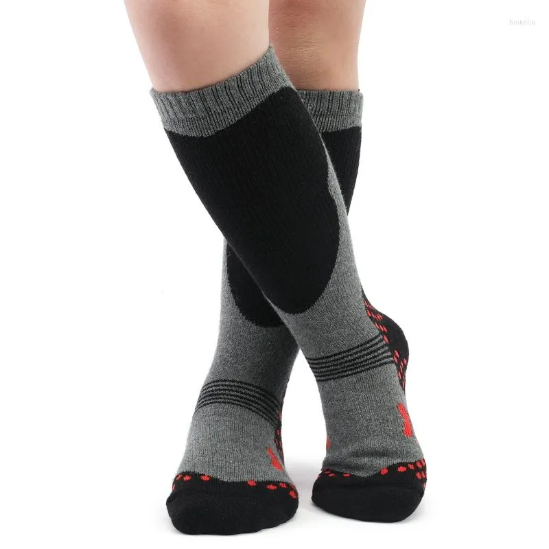 Sports Socks Child Ski Thick Snowboard Cycling Skiing Soccer Kids Boy Girls Moisture Absorption High Elastic Thermal