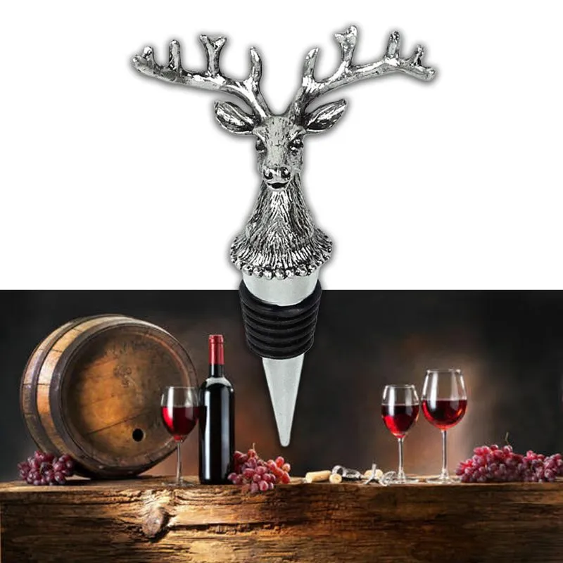 Outils de barre Bouchon de bouteille de stockage de vin Bouchon de torsion Bouchon réutilisable Scellé sous vide Champagne Elk Cadeaux Drop Delivery 202 Smtwx