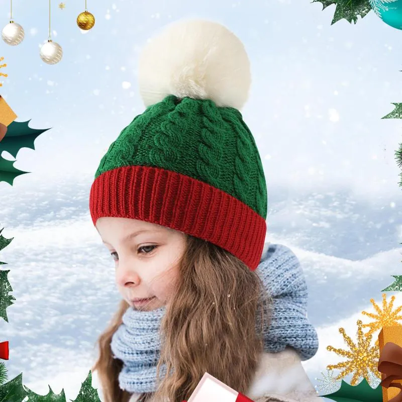 Berets Barest Hat Men And Women Outdoor Solid Color Christmas Knitted Cotton Sunscreen Running Sports Warm Ladies Wool