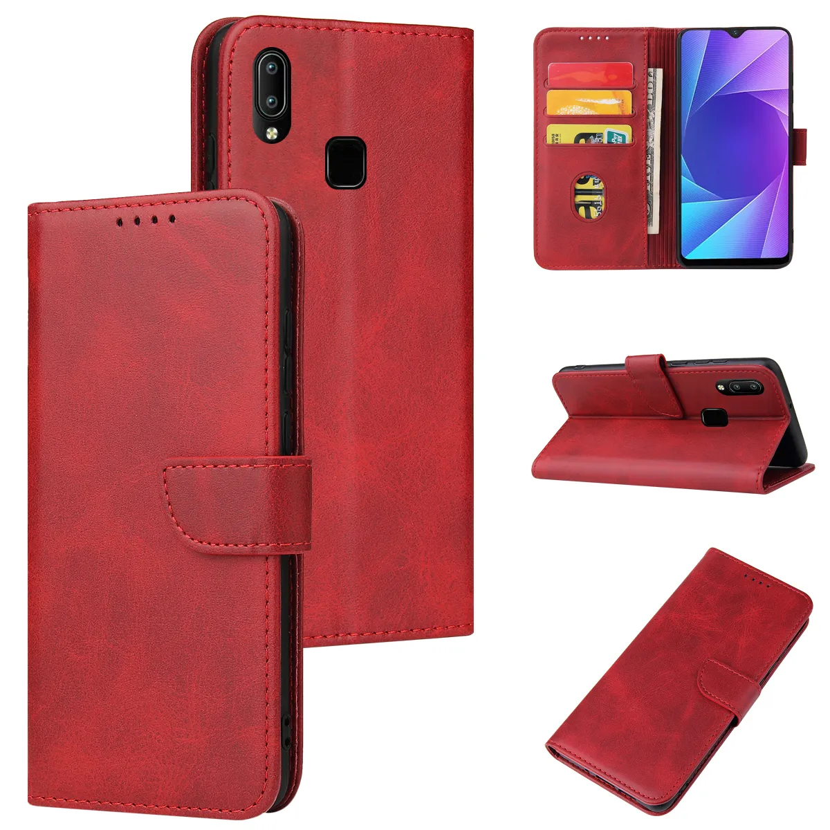 Роскошные Чехлы Для Телефона Для Vivo T2 T1 IQOO NEO 6 5 SE 10 9 8 U5 U3 Z3  Y97 Y72 Y75 Z1 5G Pro Pro Wallet Leath От Szblandy, 236 руб. | DHgate