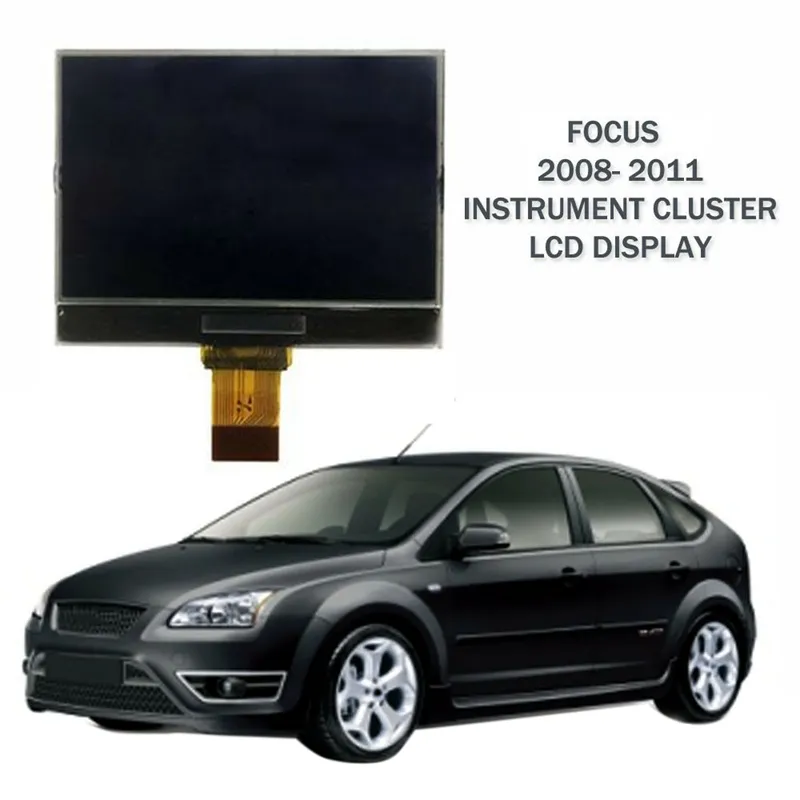 Ekran wyświetlacza LCD samochodu dla Forda Focus C-Max Galaxy Kuga Instrument Instrument Cluster Pullakboard Pixel Repair254L