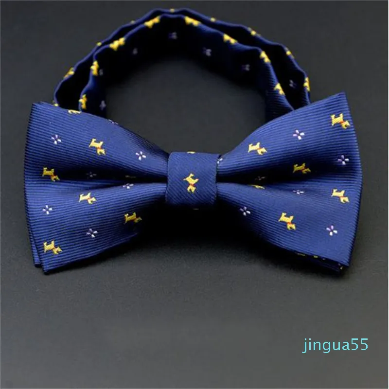 Bow Ties Polyester Erkek Polka Dot Bowtie Kravat İş Düğün Erkekler