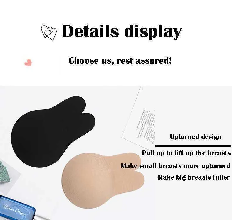 Beauty Items Anti Sagging Invisible Silicone Bra Breast Paste Anti Voyeur  Enhancement Women Enlargement From 14,18 €