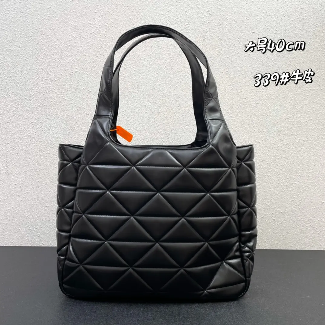 10a espelho de qualidade maxi bolsas gaby diamante lattice totes big saco designer feminino bolsas de ombro de luxurias bolsas de bolsa de couro de couro 1bg339 40cm32cm