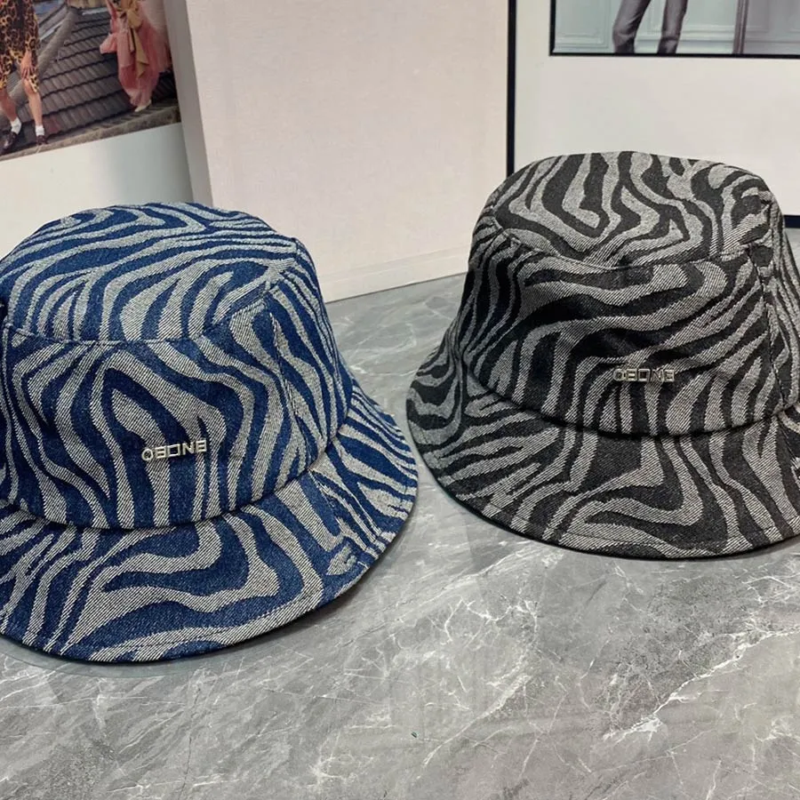 Stylish Street Bucket Hat Designer Stingy Brim Hats for Men Woman Casual Caps 2 Colors