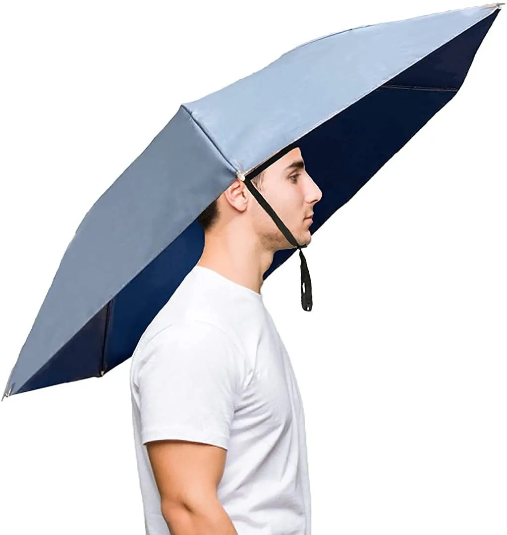 Umbrellas 95cm Large Rainbow Fishing Hat Outdoor Travel Fold For