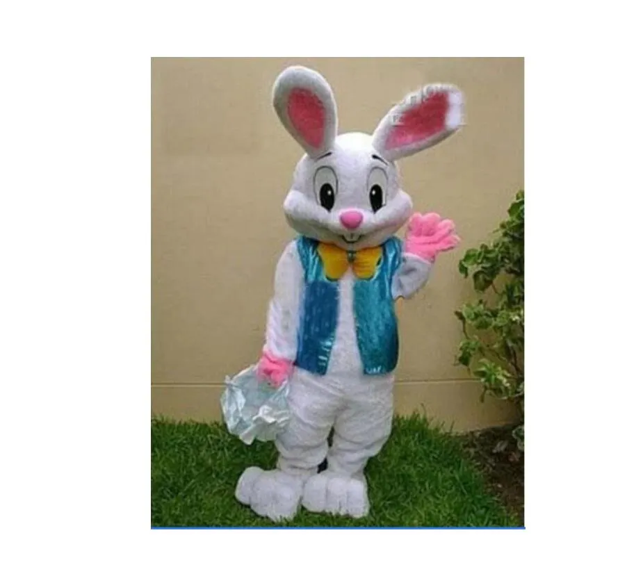 2022 A SPRZEDAŻ Like Hot Cakes Professional Easter Bunny Mascot Costume Bugs Rabbit Hare Adult