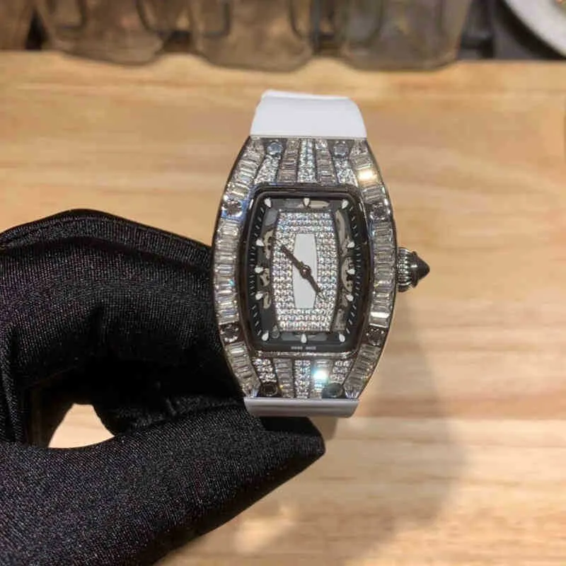 SUPERCLONE Reloj mecánico de lujo para hombre Reloj de pulsera Richa Milles Anillo de aguja de ensueño para mujer Movimiento automático Permeabilidad de vidrio Resistente al desgaste