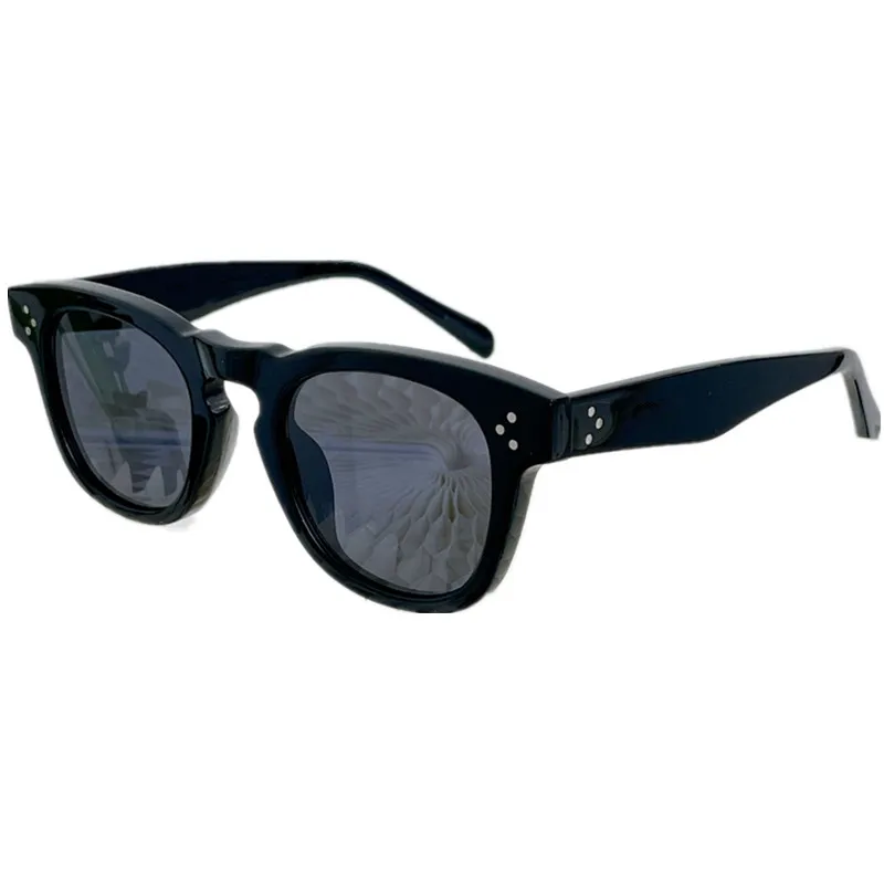 Fashion CL-des unisex plank solglasögon UV400 0049 49-24-145 Tre plommon nagel dekorerade polariserade glasögon adumbral för receptglasögon Fullsetfodral