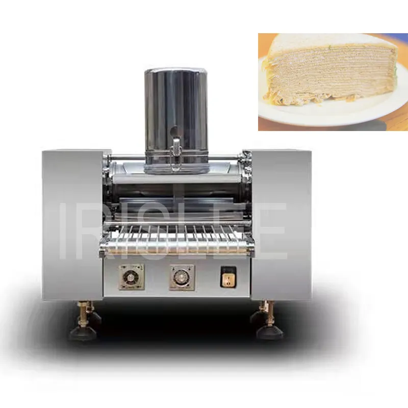 Commercial Automatic Mini Mille Crepe Cake Machine Automatique Thousand