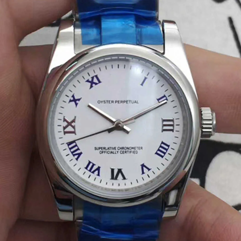 Superclone es datum aaaaa luxe heren mechanisch horloge automatisch log witte tabel 31 Zwitserse es polswatch nw8w
