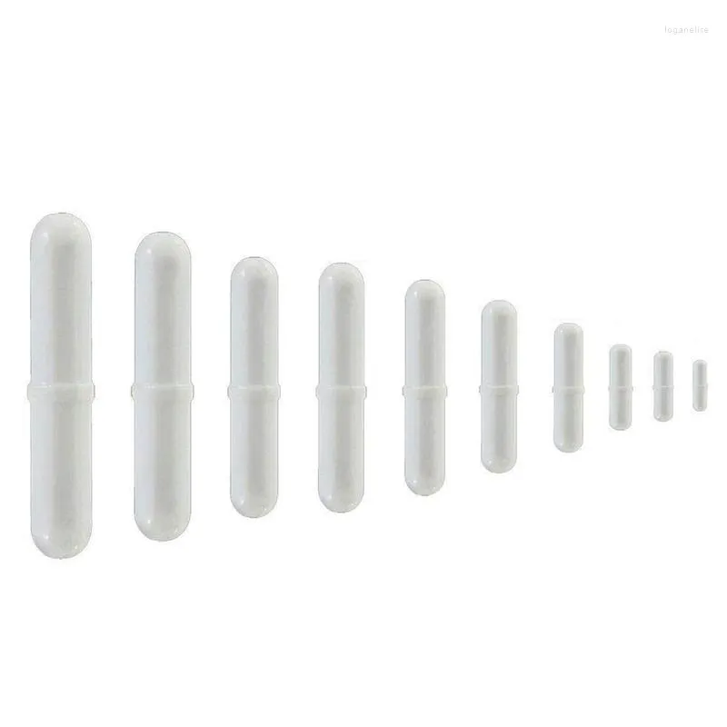 블렌더 10pcs PTFE 자기 교반기 믹서 교반 막대 방광 맹자 교반 랩 흰색 사용 흰색 색상
