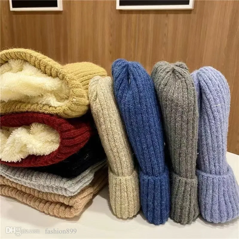 Designer de moda Skull Caps chapéus para homens e mulheres outono inverno gorro frio chapéus de lã cem cem torre malha de capital fria engano chapéu quente