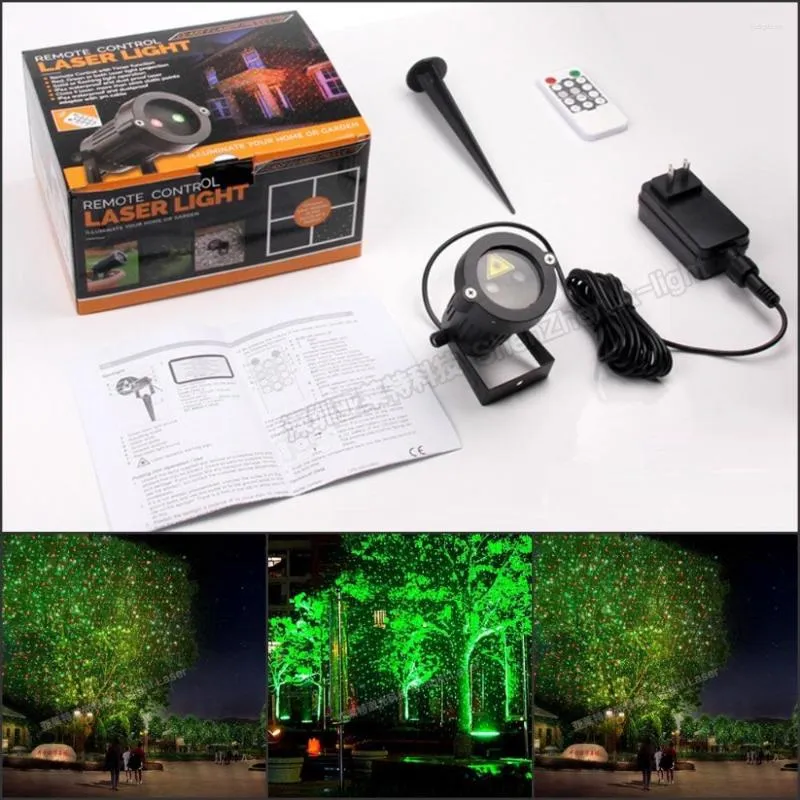 Tinhofire CPD-S Remote Control Sky Stars RG LED Stage Lichtlamp Party Waterdicht Garden Landschap Kerstmis Kerstmis