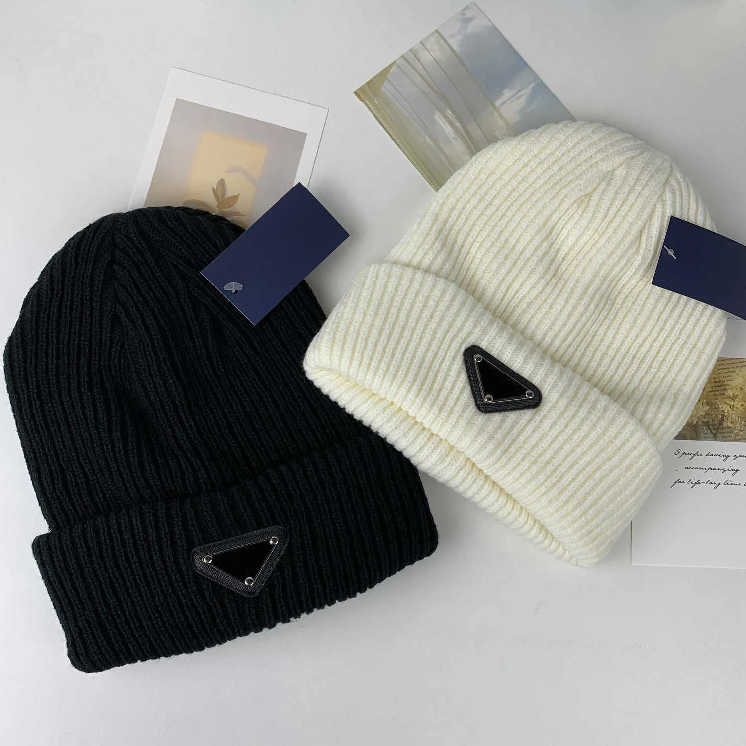 Beanie/Skull Caps Designer Beanie Winter Hats For Women Men Autumn Docker Brimlös Cap Designer Wholesale Ladies Accessories Skullcap Hip Hop Outdoor Casual