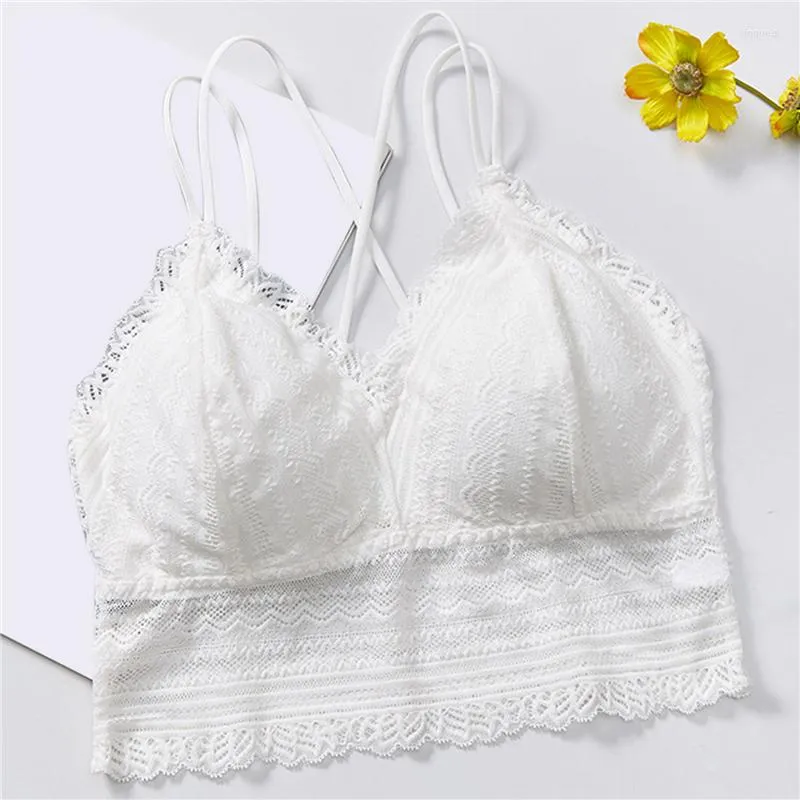 Bustiers Corsets 2022 Sexy Seamless Lace Bralette Womens 브래지