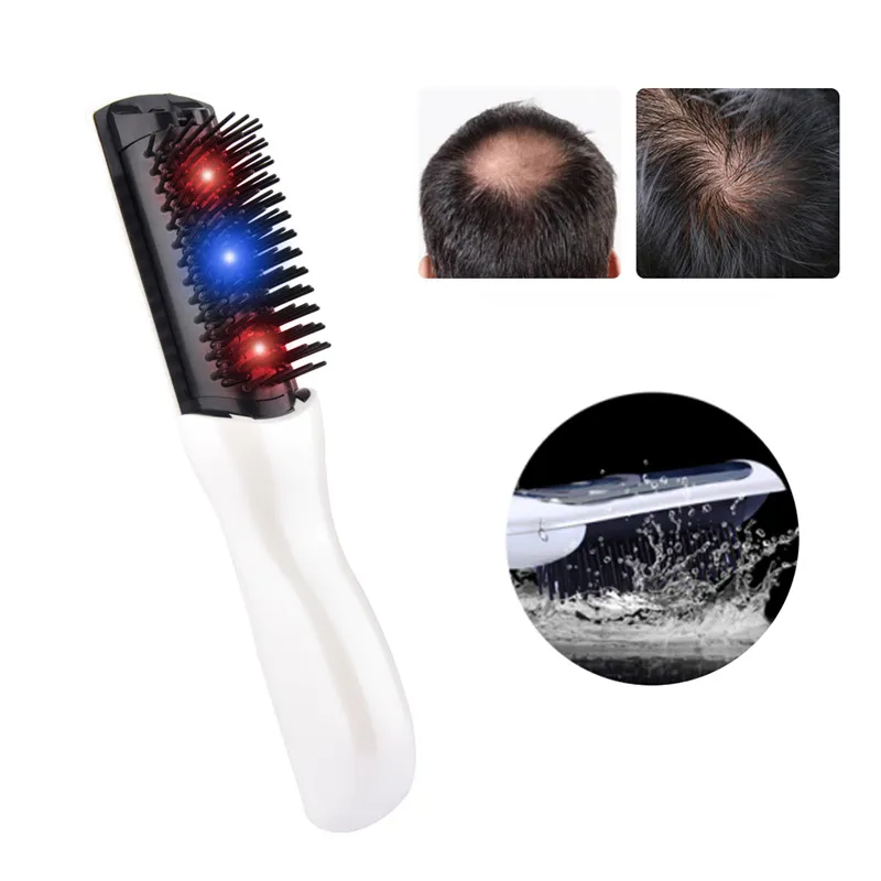Head Massager Hair Growth Care Electric Wireless Infrared Ray Massage Comb follicle Stimulate Anti Dense -loss 221027