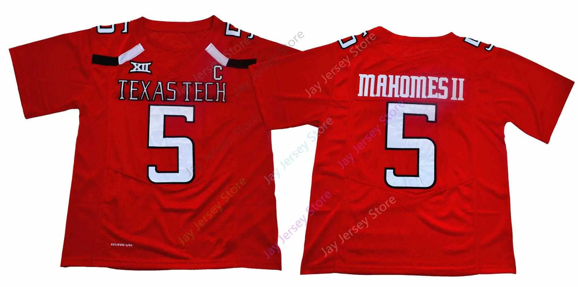Mahomes ttu jersey hot sale