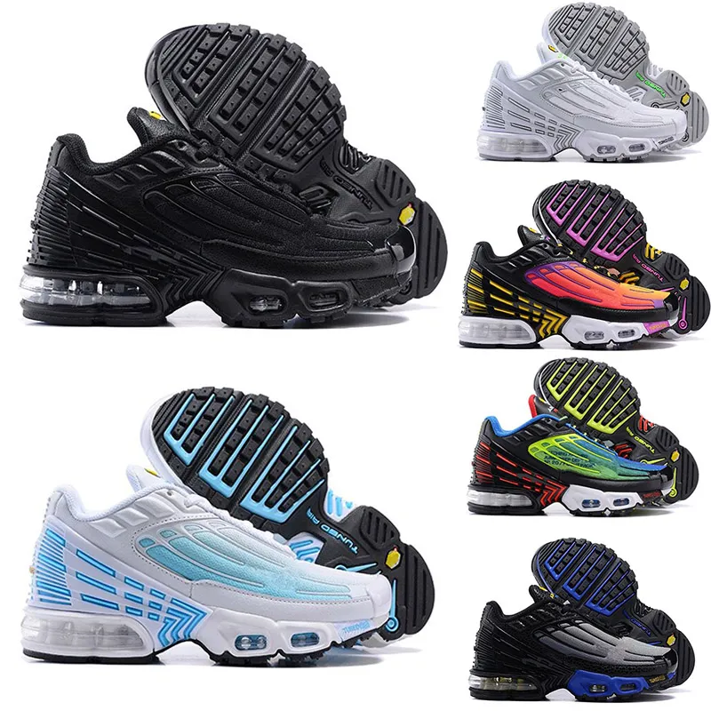 2023 TN 3 Kids Shoes Athletic Outdoor Runch Running Shoes Children Sport and Girls Trainers TNS Sneaker Classic Toddler Sneakers Size 28-35