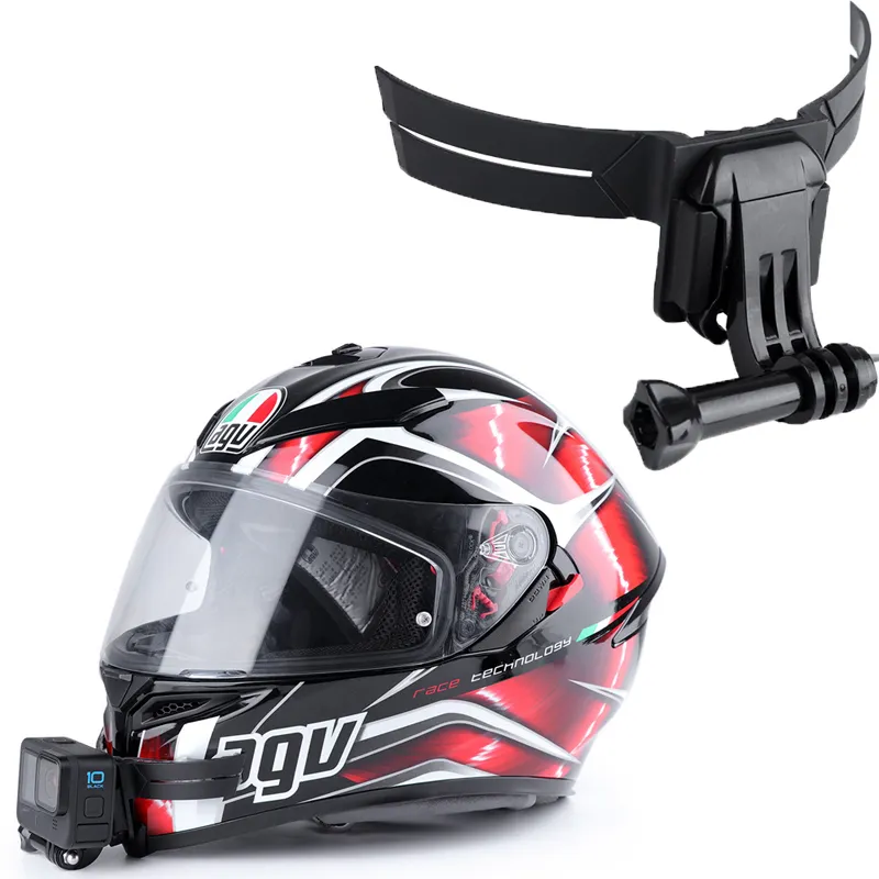Motorcycle Helmet Chin Mount: Secure Action Camera Holder Best