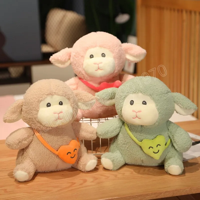 20/25cm Kawaii Sheep Plush Toys Soft Ryled Alpaca Dolls Dello